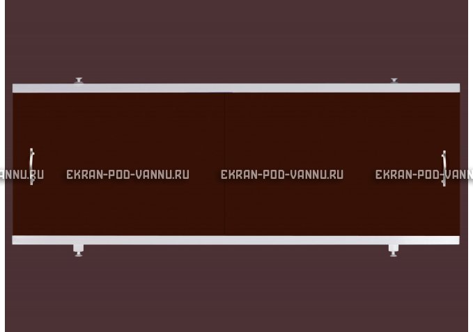 Экран EUROPLEX Универсал шоколад под трубы – купить по цене 6250 руб. в интернет-магазине в городе Саранск картинка 1