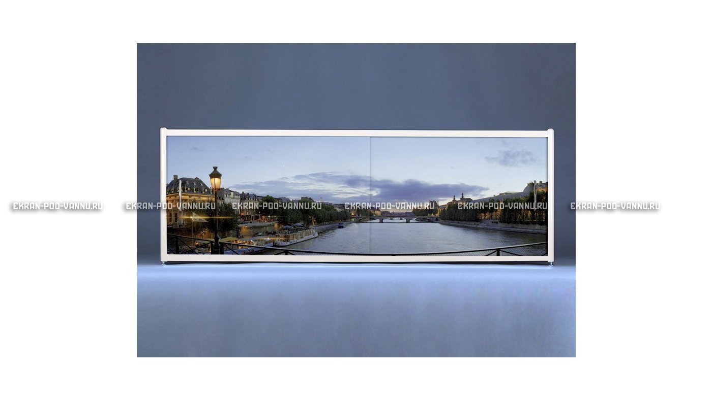 Раздвижной ФОТО экран - Evening city – купить по цене 8500 руб. в интернет-магазине в городе Саранск картинка 6