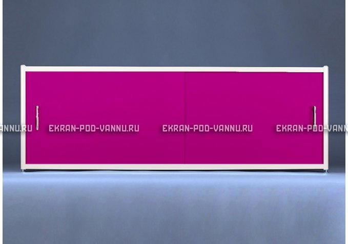 Экран раздвижной EUROPLEX Комфорт фиолетовый – купить по цене 6250 руб. в интернет-магазине в городе Саранск картинка 1