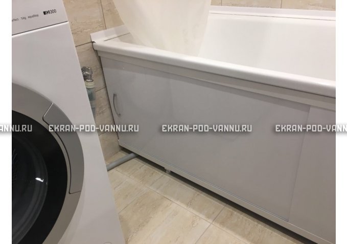 Экран под трубы EUROPLEX Универсал белый высокий – купить по цене 6550 руб. в интернет-магазине в городе Саранск картинка 5