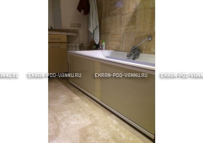 Экран раздвижной EUROPLEX Комфорт слоновая кость – купить по цене 6250 руб. в интернет-магазине в городе Саранск картинка 3