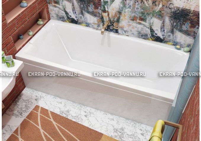 Акриловая ванна Relisan Kristina 170x75 – купить по цене 16160 руб. в интернет-магазине в городе Саранск картинка 4