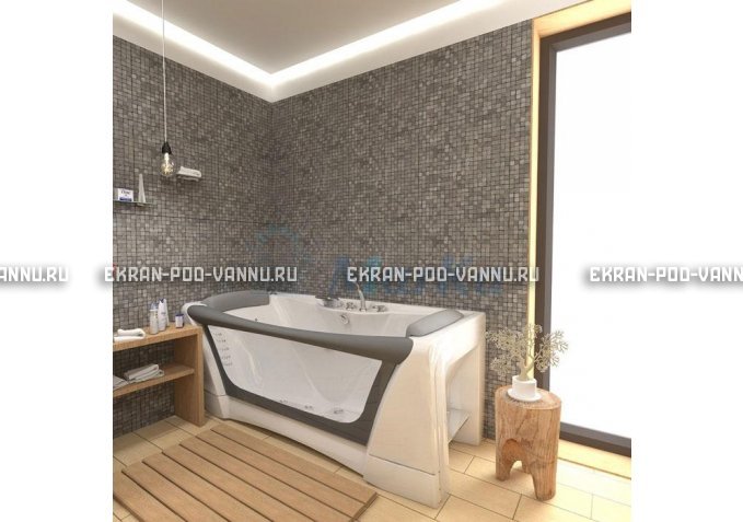 Прозрачная ванна 1MarKa Dolce Vita 180x80 – купить по цене 43200 руб. в интернет-магазине в городе Саранск картинка 6