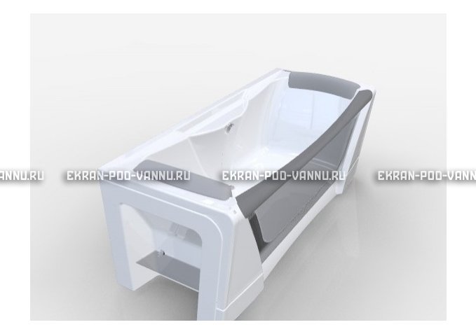 Прозрачная ванна 1MarKa Dolce Vita 180x80 – купить по цене 43200 руб. в интернет-магазине в городе Саранск картинка 3