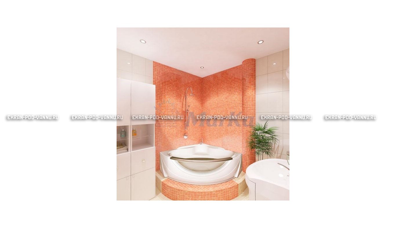 Акриловая ванна 1MarKa Grand Luxe 155х155 – купить по цене 39827 руб. в интернет-магазине в городе Саранск картинка 15