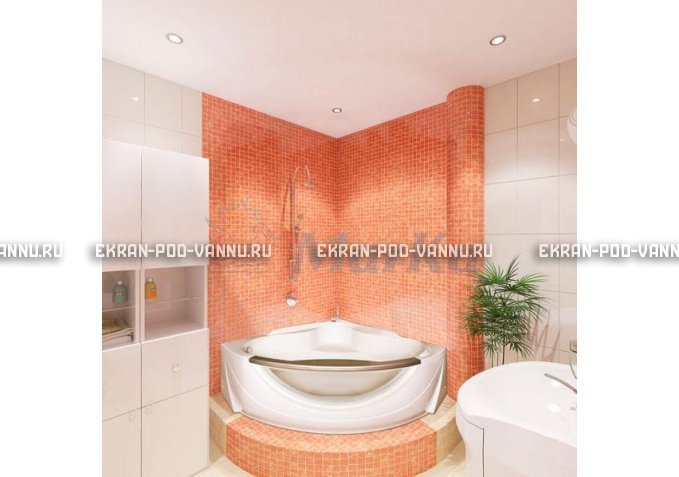 Акриловая ванна 1MarKa Grand Luxe 155х155 – купить по цене 39827 руб. в интернет-магазине в городе Саранск картинка 4