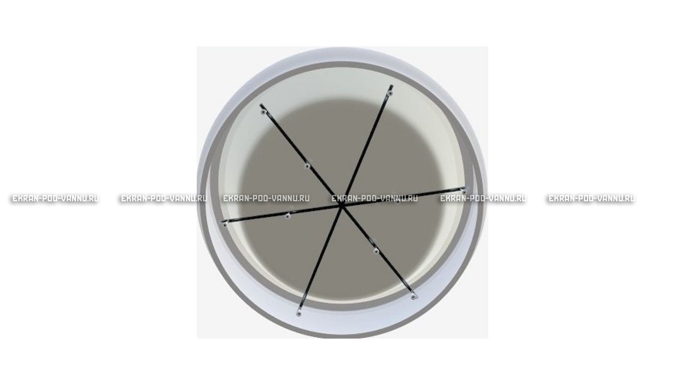 Акриловая ванна 1MarKa Omega 180x180  – купить по цене 42450 руб. в интернет-магазине в городе Саранск картинка 12