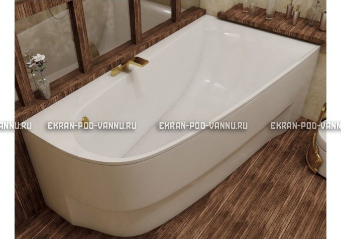 Акриловая ванна Vayer Boomerang 150x90 – купить по цене 42270 руб. в интернет-магазине в городе Саранск картинка 1