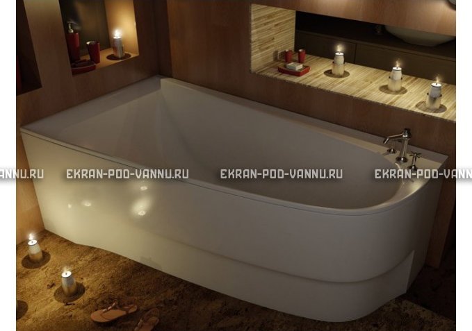Акриловая ванна Vayer Boomerang 180x100 – купить по цене 53030 руб. в интернет-магазине в городе Саранск картинка 3