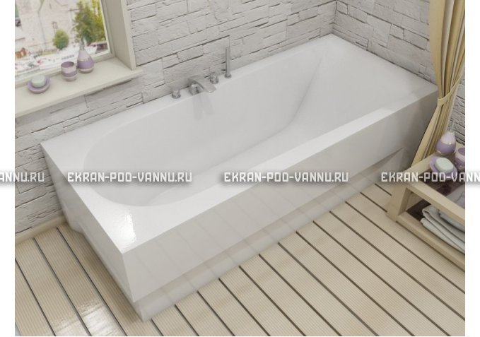 Акриловая ванна Vayer Boomerang 1800x800 – купить по цене 45420 руб. в интернет-магазине в городе Саранск картинка 1