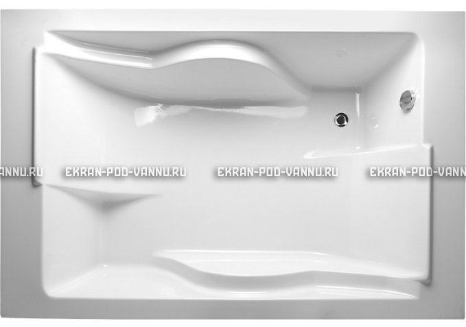 Акриловая ванна Vayer Coral 180x120 – купить по цене 33850 руб. в интернет-магазине в городе Саранск картинка 2