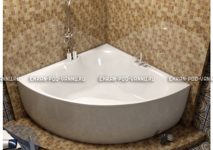 Акриловая ванна Vayer Iryda 150x150 – купить по цене 39550 руб. в интернет-магазине в городе Саранск картинка 1
