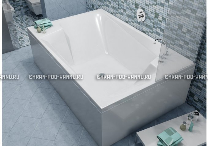 Акриловая ванна Vayer Ontario 190x125 – купить по цене 35050 руб. в интернет-магазине в городе Саранск картинка 1