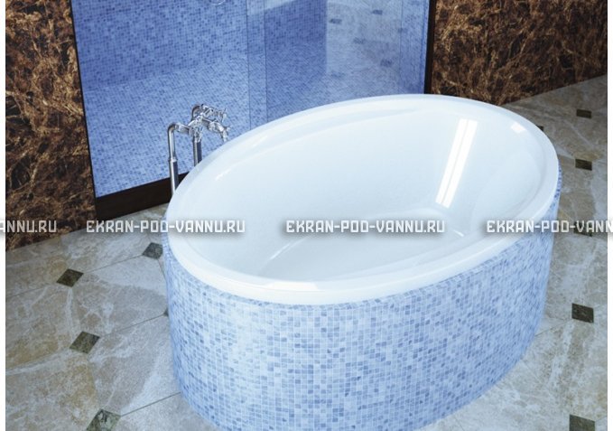 Акриловая ванна Vayer Opal 180x120 – купить по цене 33850 руб. в интернет-магазине в городе Саранск картинка 1