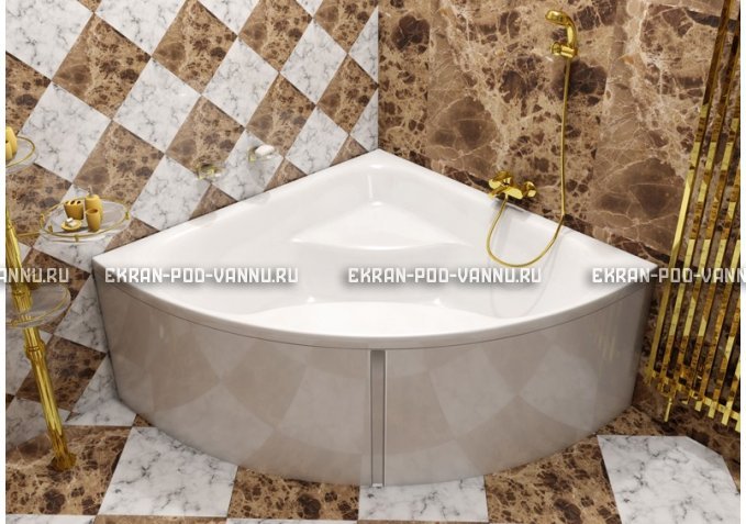 Акриловая ванна Vayer Persefona 140x140 – купить по цене 25230 руб. в интернет-магазине в городе Саранск картинка 1