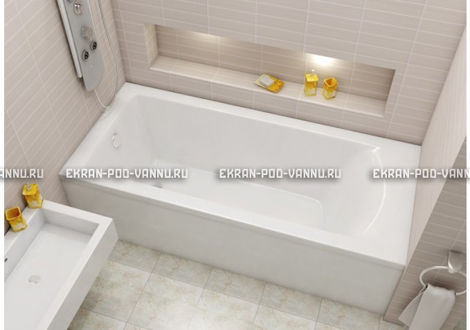 Акриловая ванна Vayer Savero 180x80 – купить по цене 27540 руб. в интернет-магазине в городе Саранск картинка 1