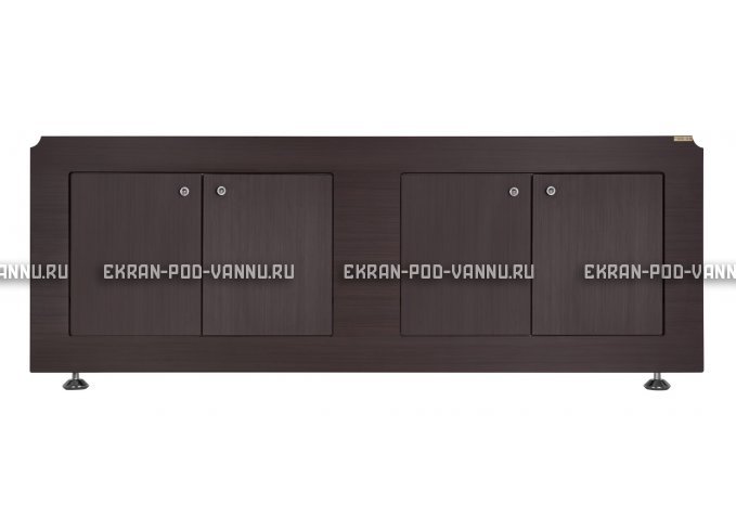Экран VOD-OK Олимп 170 распашной - Венге – купить по цене 5690 руб. в интернет-магазине в городе Саранск картинка 1