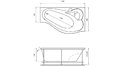 Акриловая ванна Relisan Isabella 170x90x60 – купить по цене 24130 руб. в интернет-магазине в городе Саранск картинка 17