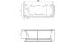 Акриловая ванна Relisan Loara 180x80 – купить по цене 23580 руб. в интернет-магазине в городе Саранск картинка 8