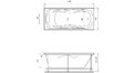 Акриловая ванна Relisan Marina 170x75 – купить по цене 15725 руб. в интернет-магазине в городе Саранск картинка 17