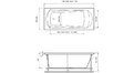 Акриловая ванна Relisan Tamiza 170x70 – купить по цене 18750 руб. в интернет-магазине в городе Саранск картинка 17