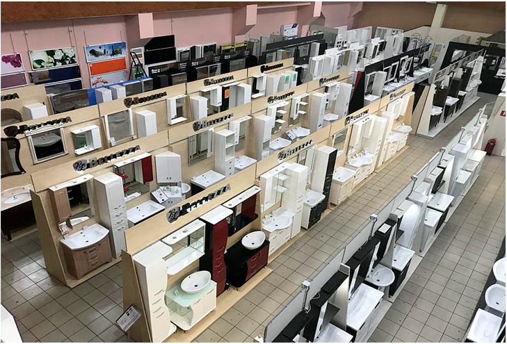 Шоурум мебели для ванной и сантехники. Интернет-магазин экранов под ванну в городе Саранск картинка 1