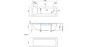 Акриловая ванна 1MarKa Modern 130x70 – купить по цене 8620 руб. в интернет-магазине в городе Саранск картинка 21