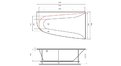 Акриловая ванна Vayer Boomerang 180x100 – купить по цене 53030 руб. в интернет-магазине в городе Саранск картинка 18
